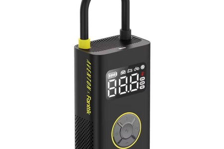 Portable Tire Inflator: Smart ON/OFF Hose Design