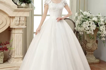 Yc-X01#Lace up Wedding Dress Prom Ball Gown Wholesale Cheap Dresses Bride Married Pregnant Wholesale Party Customize Large Size