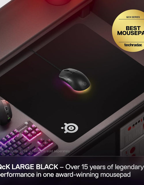 Load image into Gallery viewer, Qck Gaming Mouse Pad - Large Cloth - Optimized for Gaming Sensors
