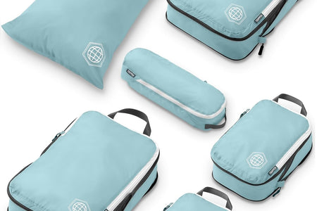 Compression Packing Cubes Set for Travel - Lightweight, Durable Clothes Organizer for Carry-On Luggage and Suitcases by