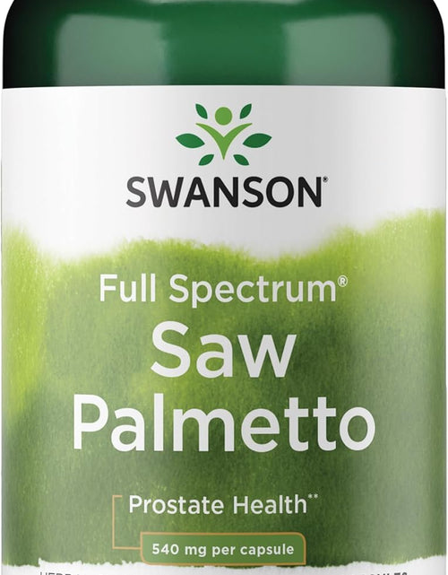 Load image into Gallery viewer, Saw Palmetto - Herbal Supplement Promoting Male Prostate Health Support - Natural Hair Supplement &amp; Urinary Health Support - 540 Mg 250 Capsules
